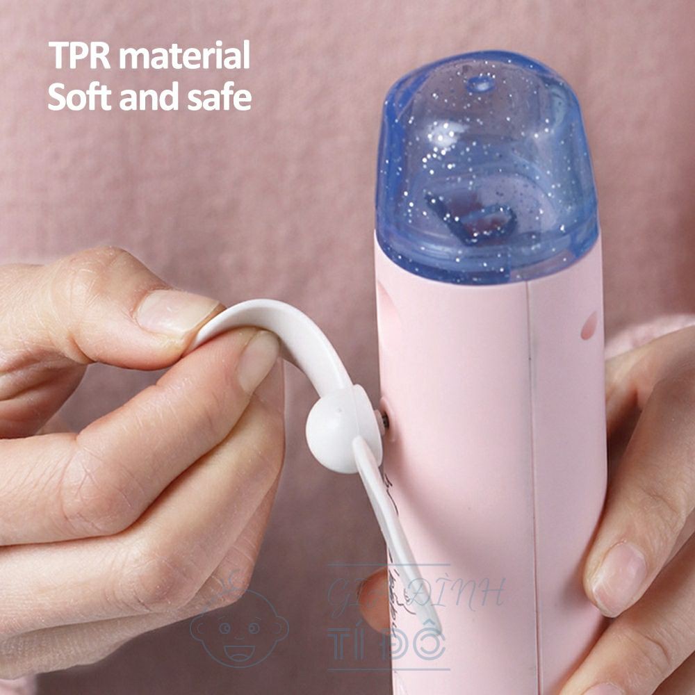 Quạt Phun Sương Cầm Tay Mini Sử Dụng Pin Sạc