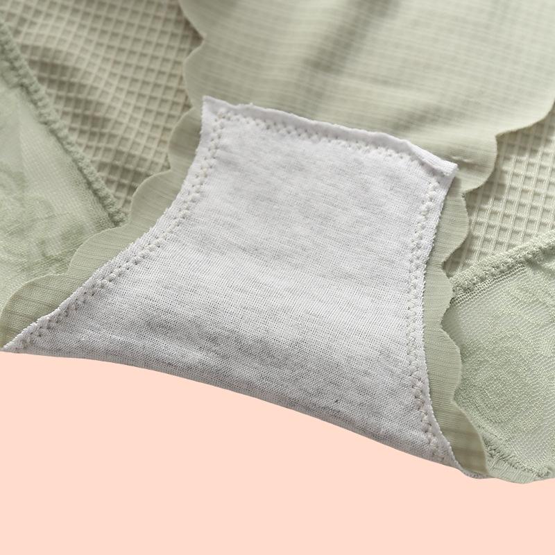 Quần Lót Nữ Cotton Viền Ren SU Official, Quần Xì Ren Nâng Mông 2097