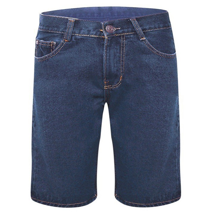 Quần short jean nam trơn không co dãn có wax nhẹ (xanh đậm, xanh nhạt, xanh đen) -MS017 | BigBuy360 - bigbuy360.vn