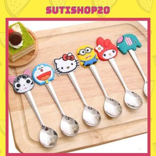 Thìa silicon hoạt hình dễ thương ❤️💖𝑭𝑹𝑬𝑬𝑺𝑯𝑰𝑷 💖❤️ thìa dễ thương, hoạt hình, cầm nắm chắc chắn