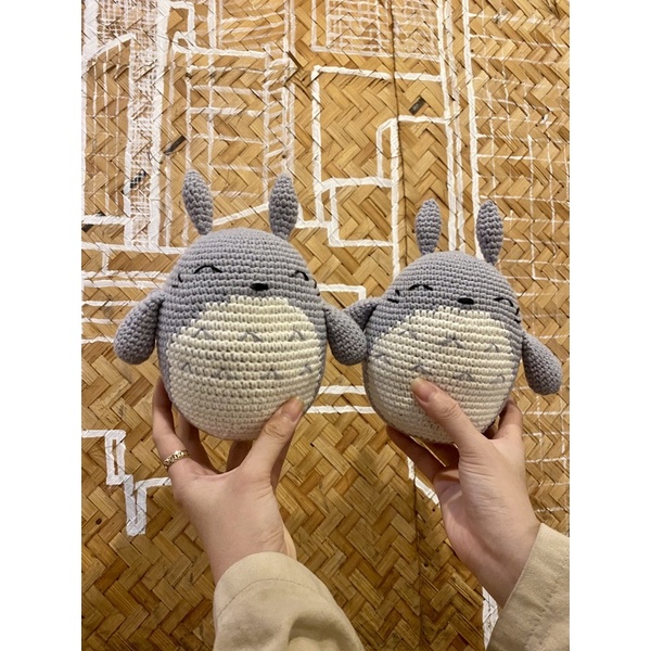 Gấu totoro làm handmade