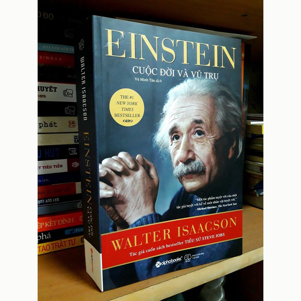 Sách - Einstein cuộc đời và vũ trụ 289k Tặng Kèm Bookmark