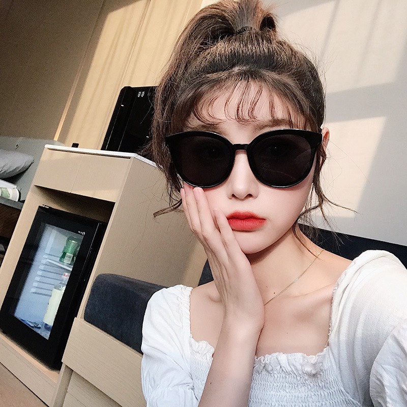 Kính Form tròn Nam Nữ K59 Chất liệu nhựa hàn quốc kiểu dáng hot trend