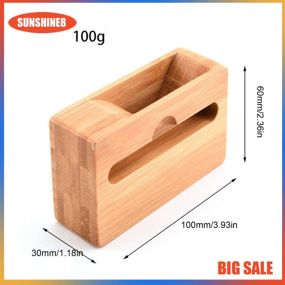 【SUN】Điện thoại Bộ khuếch đại âm thanh Giá đỡ di động bằng tre đa năng Điện thoại di động