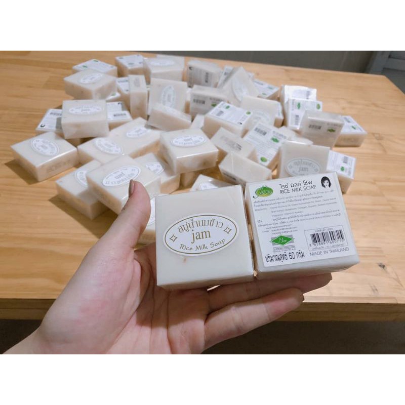 Xà Phòng Cám Gạo Thái Lan Jam Rice Milk Soap Whitening Herbal Soap | BigBuy360 - bigbuy360.vn