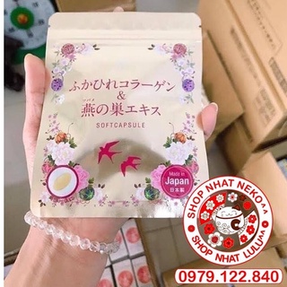 [MẪU MỚI] Viên Uống bổ sung Collagen Yến Tươi Nhật Bản Gói 30 viên