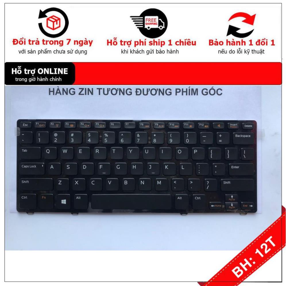 [BH12TH] Bàn Phím Laptop Dell 5423 14Z-5423 13Z-5323 5323 VOTRO 3360 Hàng Zin Bảo Hành 12 Tháng Toàn Quốc