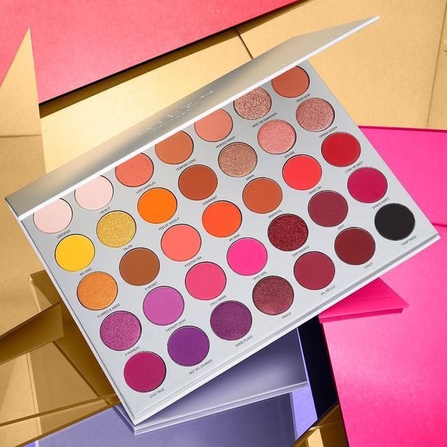 [Xukashop] Bảng mắt Morphe Jaclyn Hill Palette Vol 2 - 35 ô màu tự nhiên bền màu lâu trôi