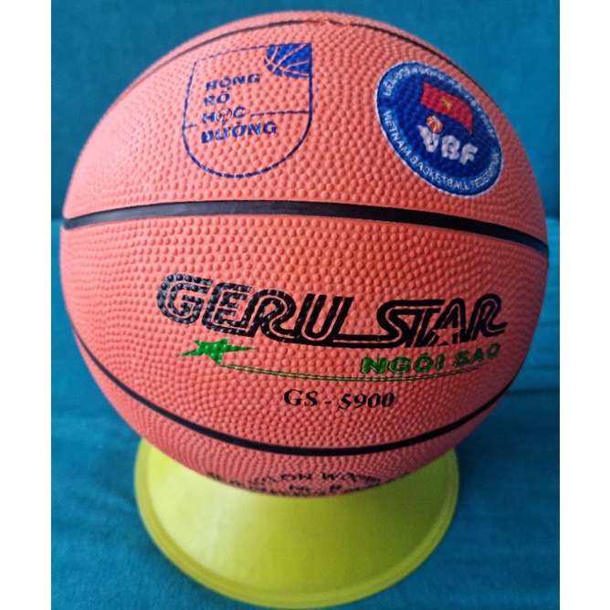 Bóng rổ Gerustar Size 5,6,7 - Hàng chính hãng _ Tiêu chuẩn thi đấu _ Tặng kèm kim và lưới.