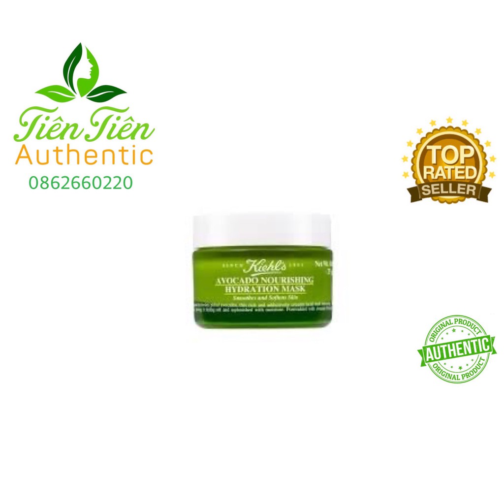 Kiehl's - Mặt nạ bơ Avocado 5g và 10g