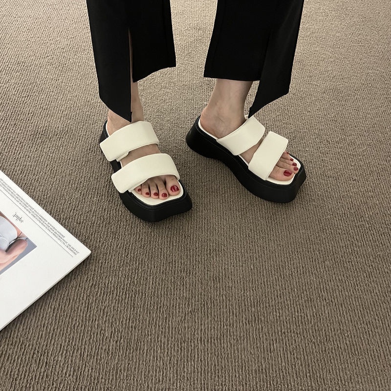 Dép Sandal Đế Dày Thời Trang Pháp Trẻ Trung
