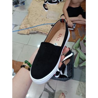 giày slip on nữ Giày Slip On Nữ ( sale 75k)
