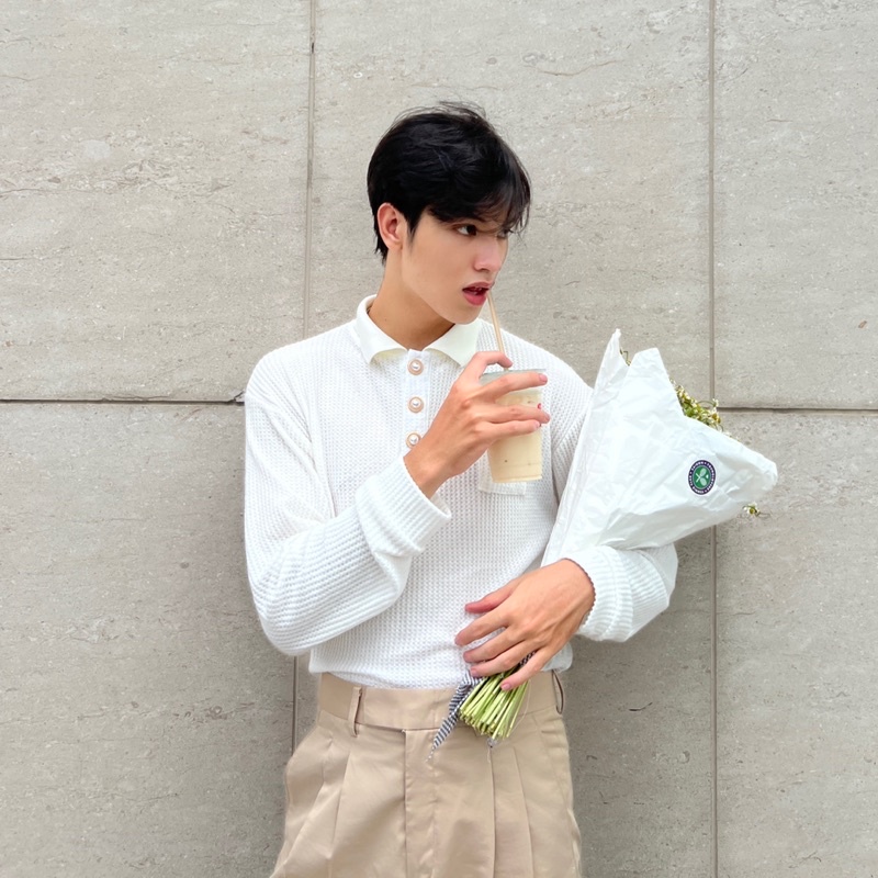 Áo Polo len tay dài