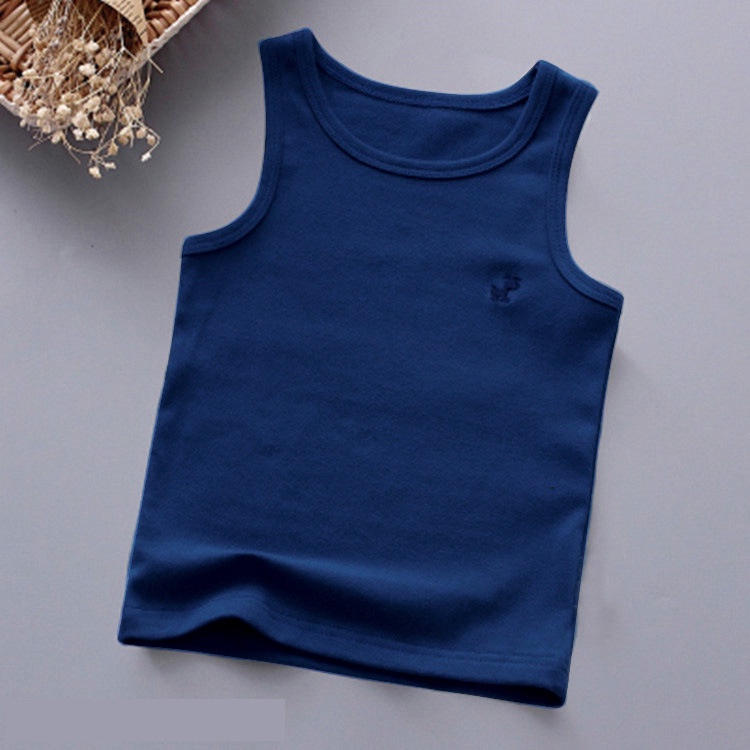 Áo ba lỗ bé trai bé gái TrueKids cotton 100% mềm mịn