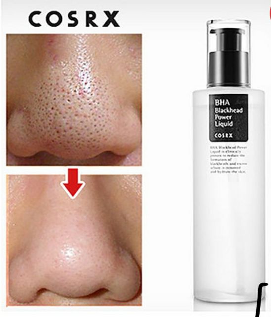 (Có bill) TẨY DA CHẾT HOÁ HỌC COSRX BHA BLACKHEAD POWER LIQUID