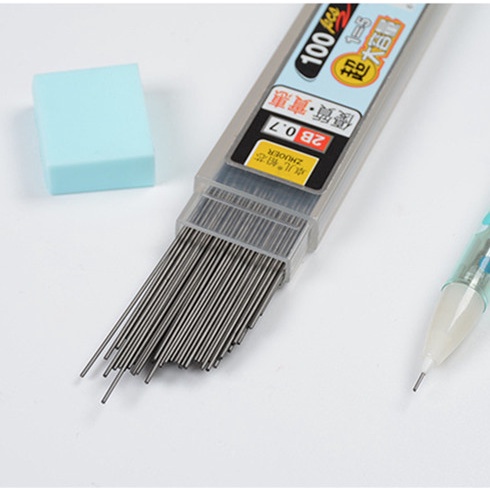 Hộp 100 Ngòi Bút Chì Tiện Lợi 0,5Mm / 0,7Mm