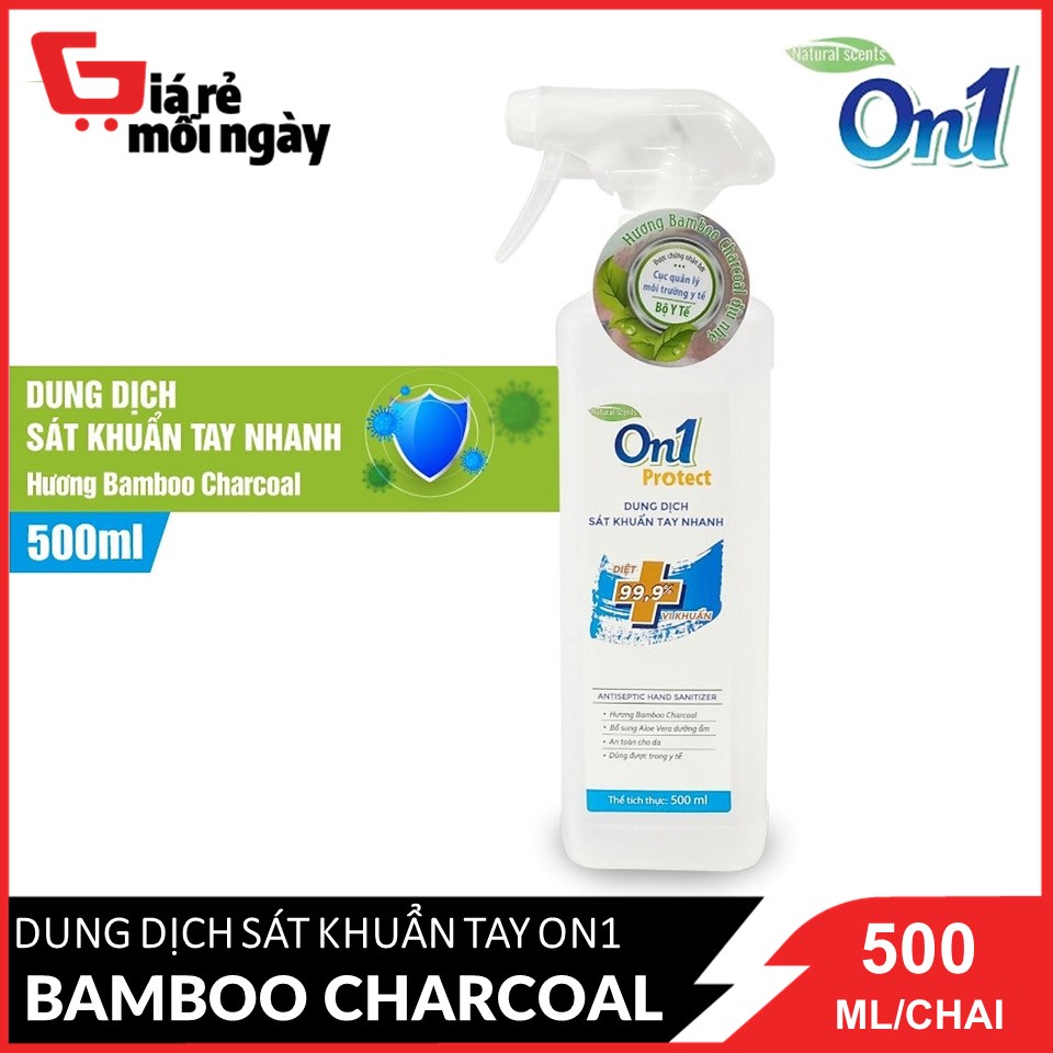 Dung dịch rủa tay diệt khuẩn On1 Protect  500ml