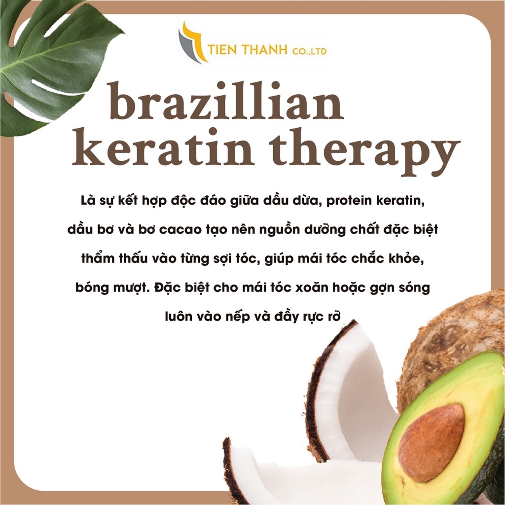 OGX Ever Straightening +Brazillian Keratin Therapy -Cặp gội xả Nâu vào nếp suôn mượt 385ml- Hàng chính hãng.