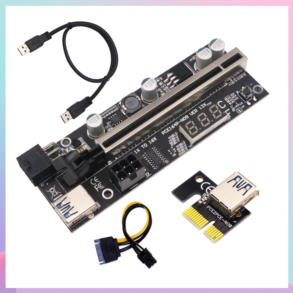 Card mở rộng PCI-E 60cm USB 3.0 16X sang 1X