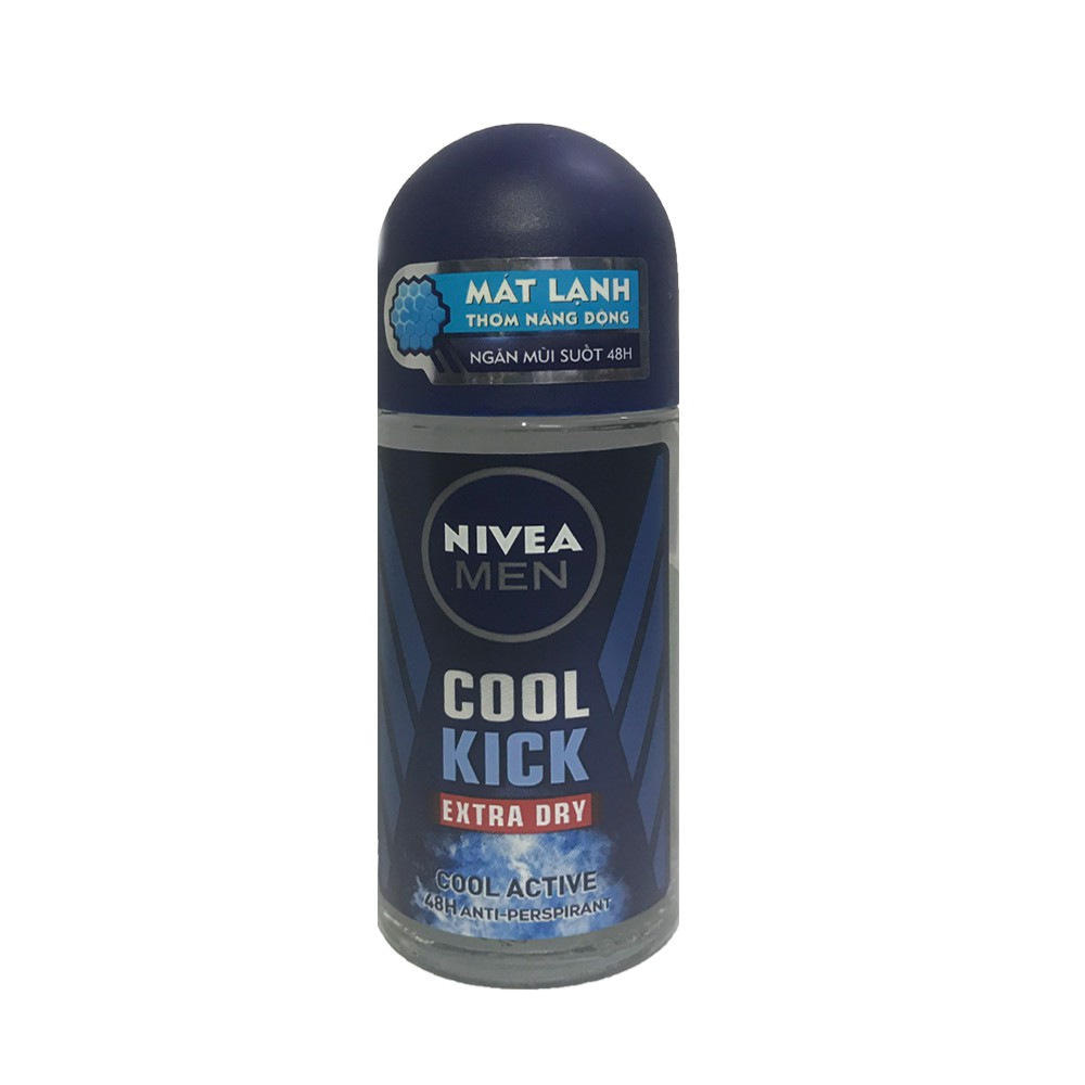 Lăn khử mùi Nivea Men Cool Kich Mát Lạnh Mới-50ml