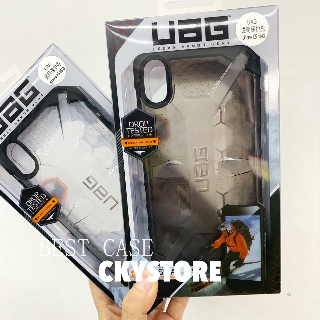 Ốp lưng UAG PLASMA trong suốt cho IPHONE 6 6S 7 8 PLUS XR X XS MAX | BigBuy360 - bigbuy360.vn