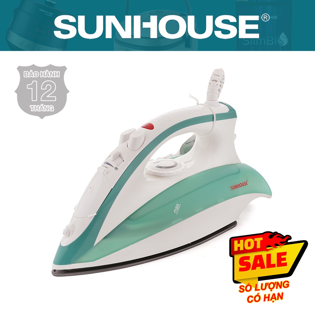 Bàn là hơi nước SUNHOUSE SHD2061