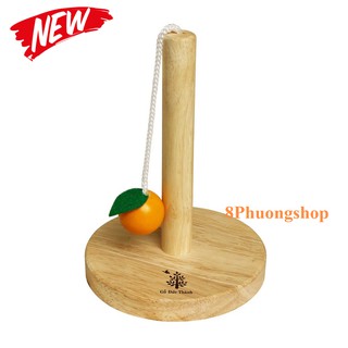 Cây để giấy nhỏ 28431 gỗ đức thành - cây để giấy đức thành nhỏ 1 cuộn