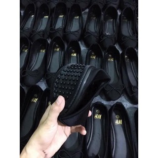 Giày bệt HM da lộn xuất dư