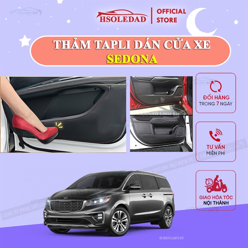 Bộ 4 Thảm Tapli SEDONA dán cánh cửa chống trầy xước xe