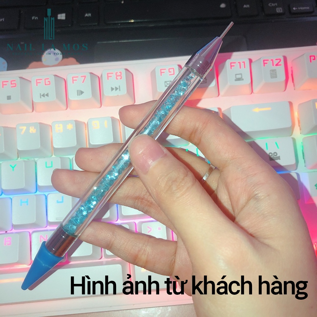 Bút chấm đá 2 đầu loại xịn - 1 đầu hít đá, 1 đầu cậy chỉnh đá