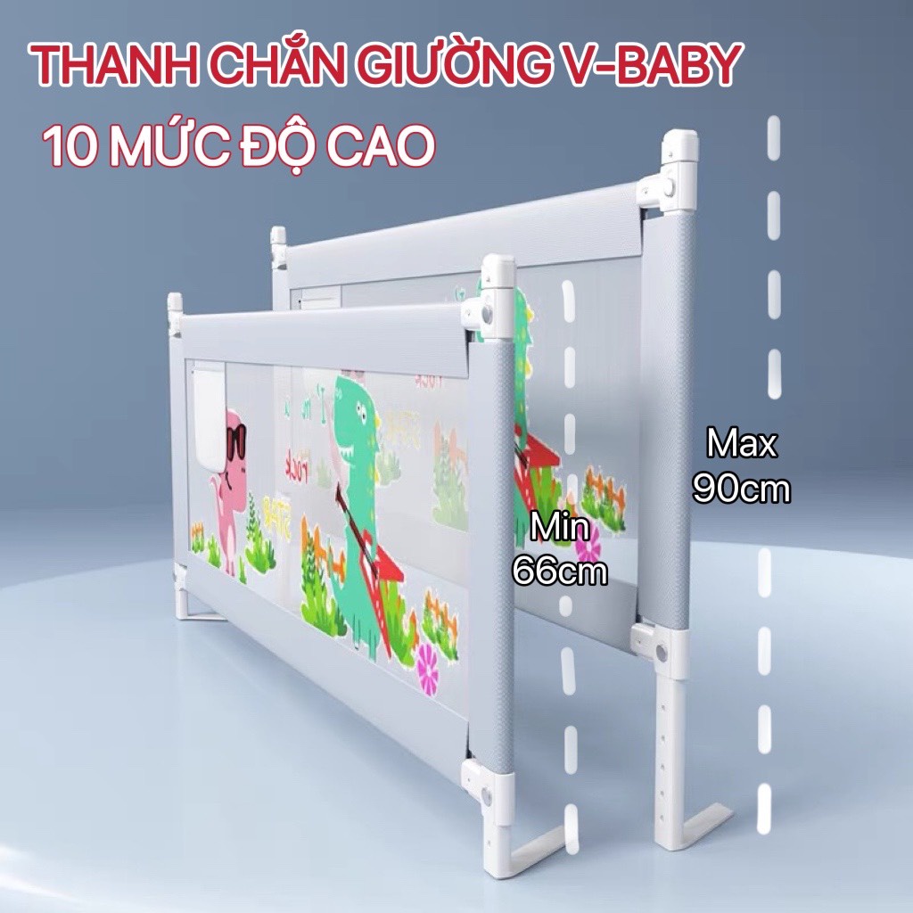 Thanh chắn giường V-BABY khủng long  & V-BABY N1 2023