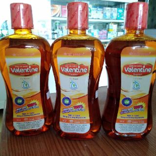 Nước súc miệng Valentine chai 500 ml