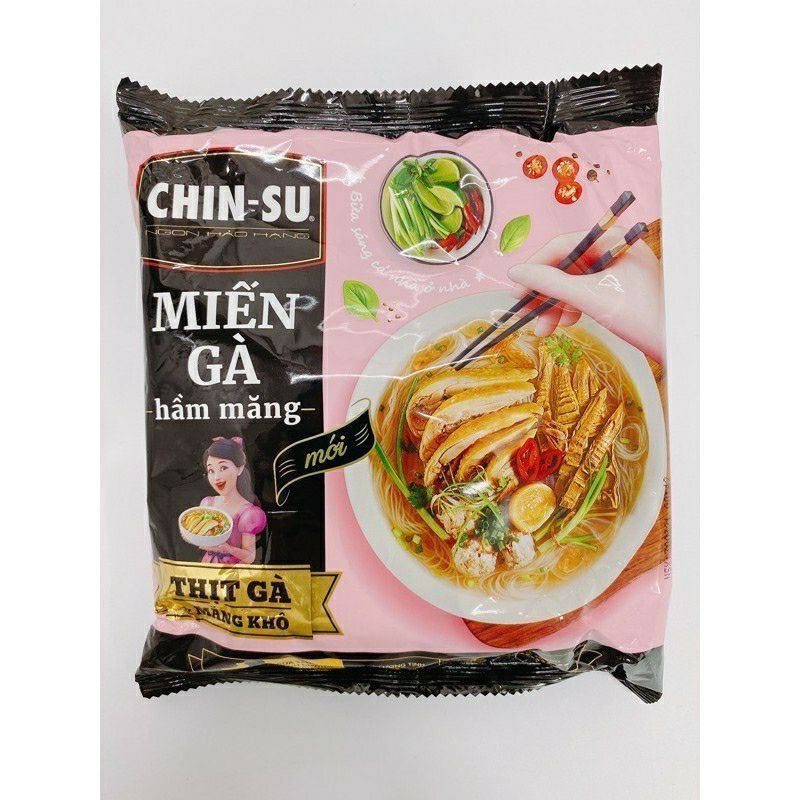 (Sản phẩm mới) Chin-su hủ tiếu nam vang, hủ tiếu bò kho, miếng gà hầm măng, bánh đa cua, phở bò