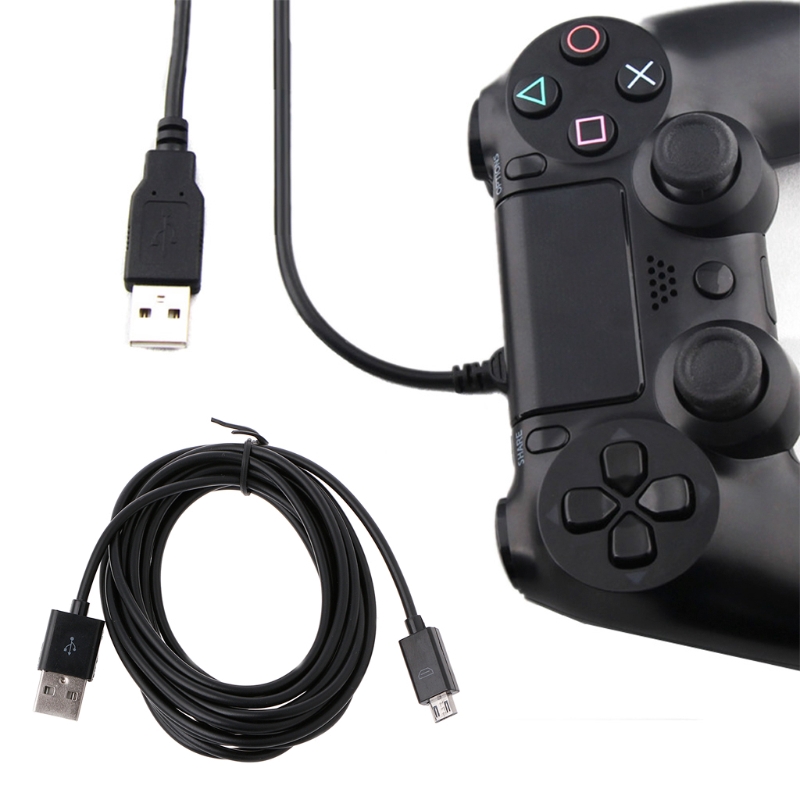 Cáp Sạc Micro Usb Dài 3m Cho Tay Cầm Chơi Game Ps4
