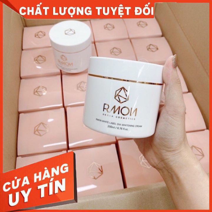 Kem Ủ Trắng Body Cao Cấp RMON White Label Dia Whitening Cream Chính Hãng Korea