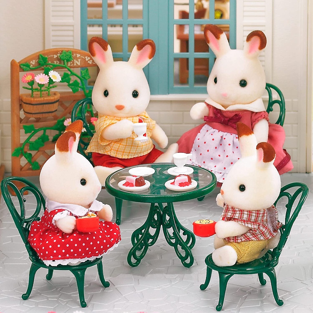 Đồ Chơi Sylvanian Families Gia Đình 4 Thành Viên Thỏ Chocolate Rabbit Family