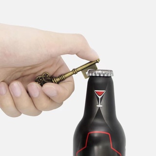 Móc Khóa Kèm Đồ Khui Nắp Chai Phong Cách Cổ Điển