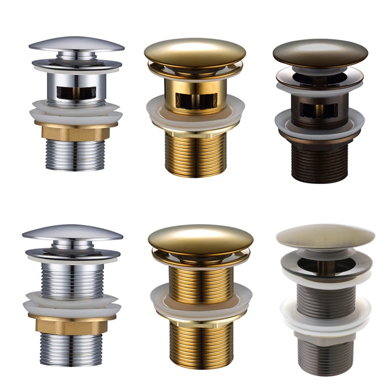 Ống Thoát Nước Bồn Rửa Chén Bằng Vàng / Bạc Dễ Vệ Sinh Tiện Dụng Cho Nhà Tắm / Kh