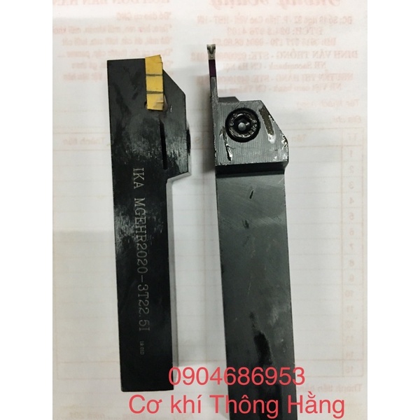 Cán dao cắt IKA DGTR2020/2525 lắp chip ISCAR 2-3mm
