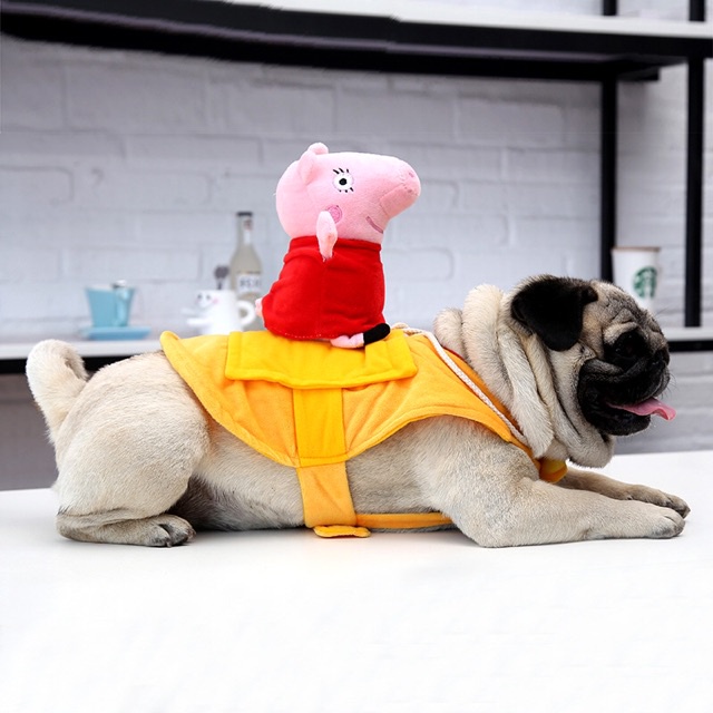 Áo cosplay heo p3ppa cho chó mèo