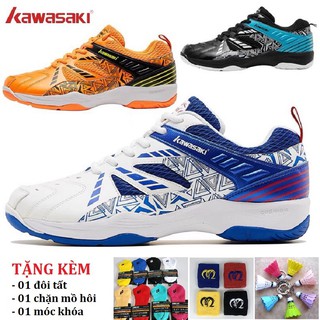 [Combo Quà Tặng] Giày cầu lông Kawasaki K-080 bền, rẻ, bảo hành 2 tháng, đổi mới trong 15 ngày