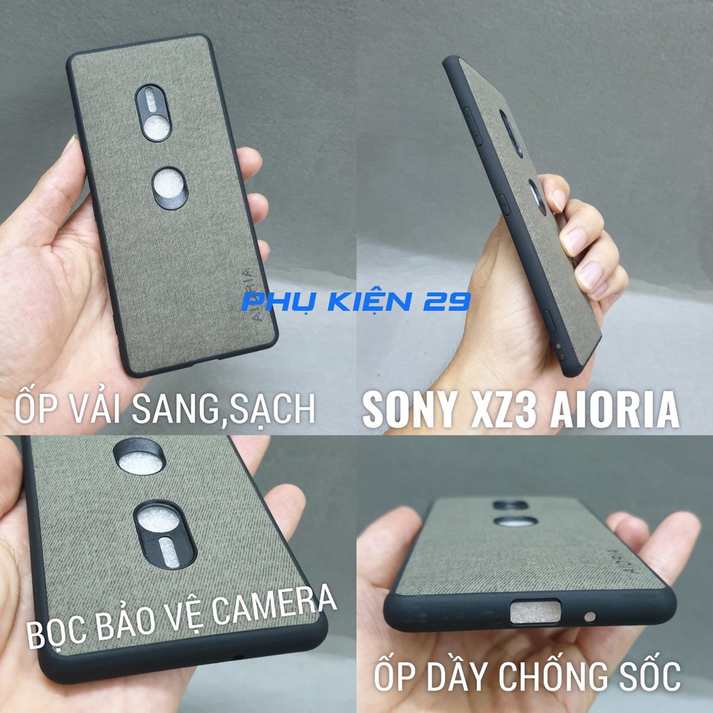 Ốp lưng vải chống sốc,chống va đập cao cấp AIORIA