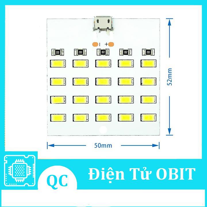 Đèn Led Siêu Sáng 20 LED 5V Micro USB Đèn Ngủ Tiết Kiệm Điện