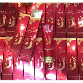 Sữa rửa mặt sâm đỏ Gold My Jin Korea Red Ginseng 120g