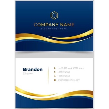 Thiết kế FREE. In card visit, danh thiếp đẹp theo yêu cầu mẫu mới nhất