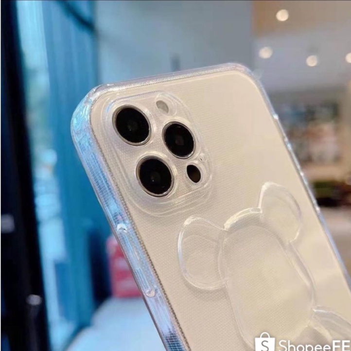 Ốp silicon hình Gấu Bearbrick trong cực xinh samsung j7 prime pro j730 A32 A03 A12 A23 A53 A22 A73 A13 A33 4G 5G
