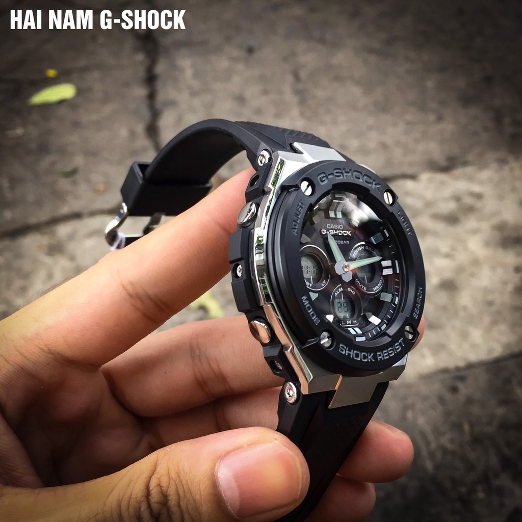 Đồng hồ nam G-SHOCK GST-S300-1A | GST-S300 | S300 | Full phụ kiện
