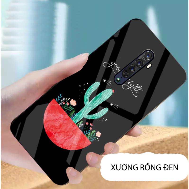 Ốp OPPO RENO 2F mặt kính gương bóng