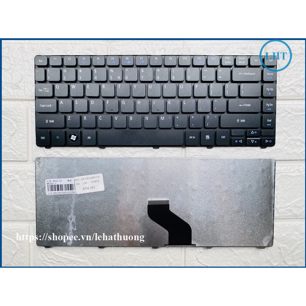 Bàn Phím Laptop Acer 4736/ 4738/ 4349/ 3810/ 4810/ 4741/ 4745/ 4352
