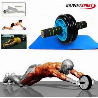 Bánh xe tập cơ bụng 2 bánh _ShopXuka